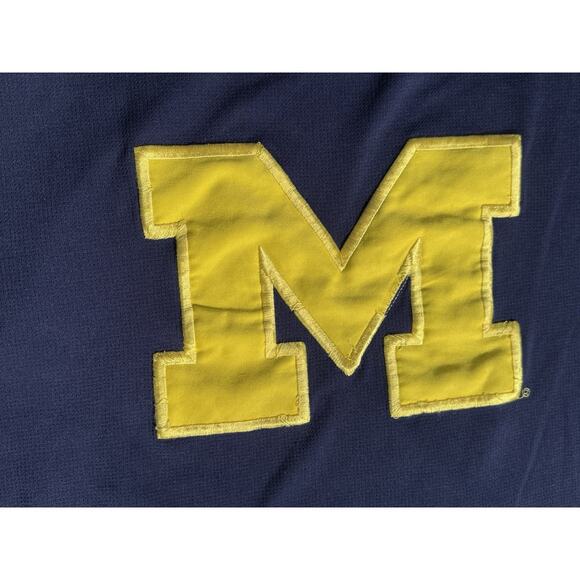 Michigan Wolverines Shirt Mens XL NCAA Football Pro Player Long Sleeve - Picture 3 of 5